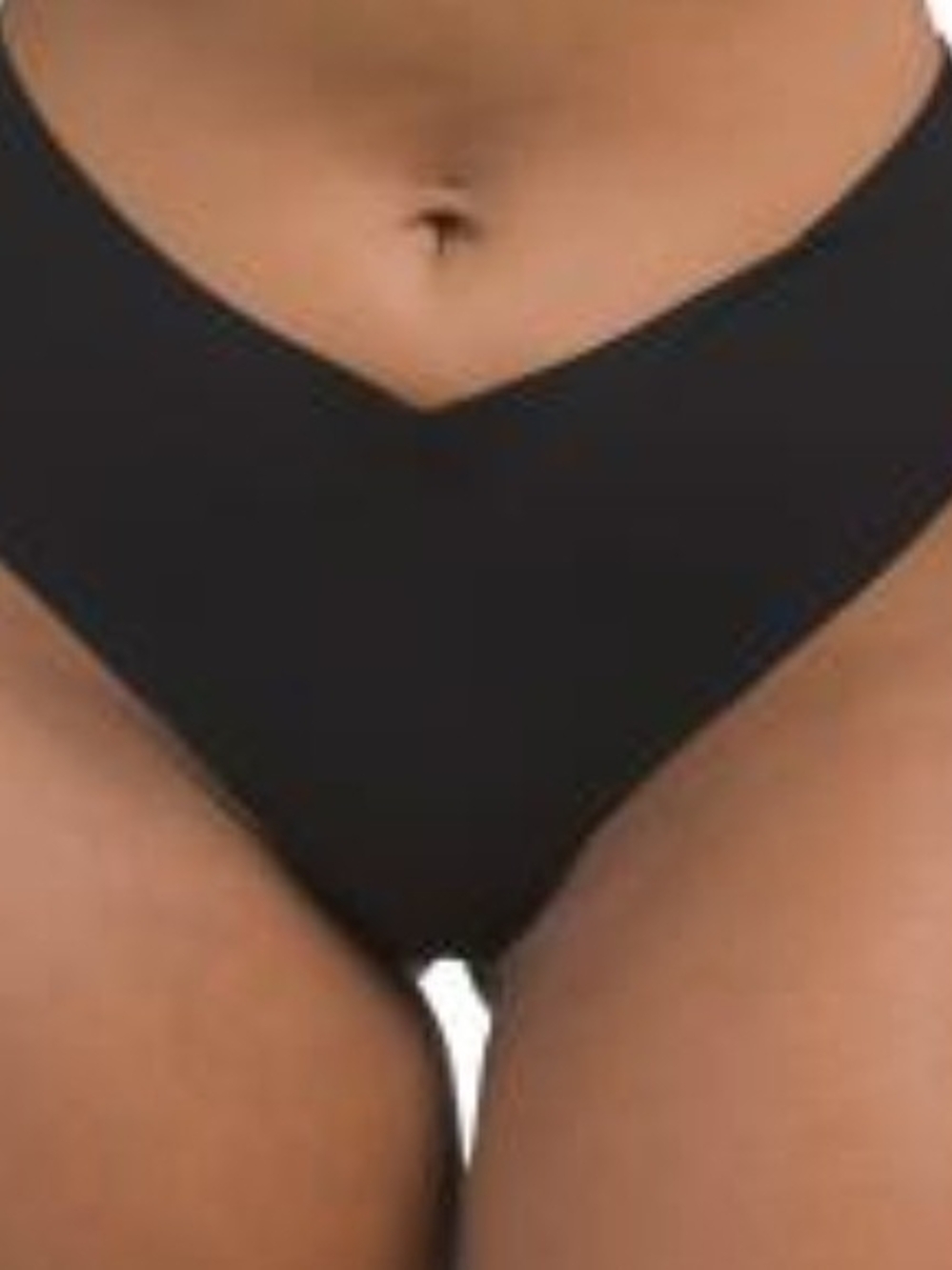 Cosabella Black Free Cut Micro Thong- 1X- NWT